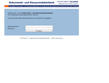 Tablet Screenshot of klausuren.mt-crew.de